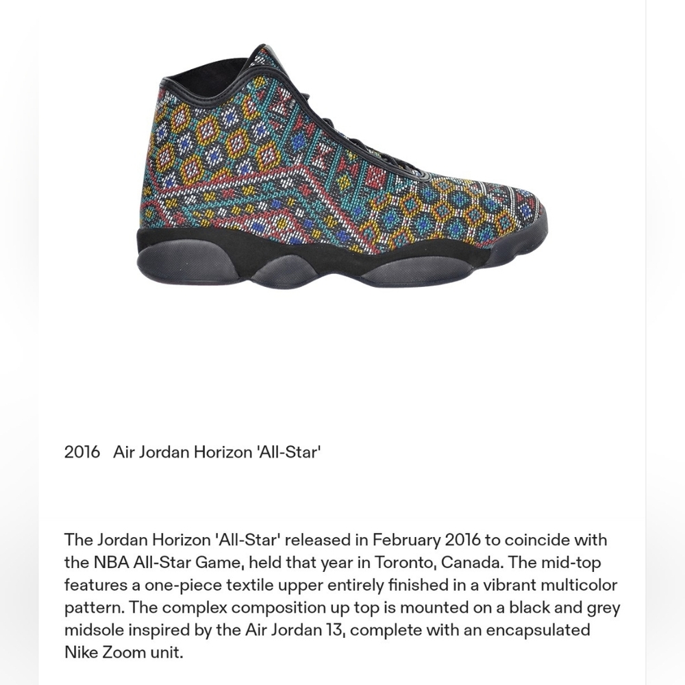 Air Jordan Horizon All-Star Multicolor Sneakers